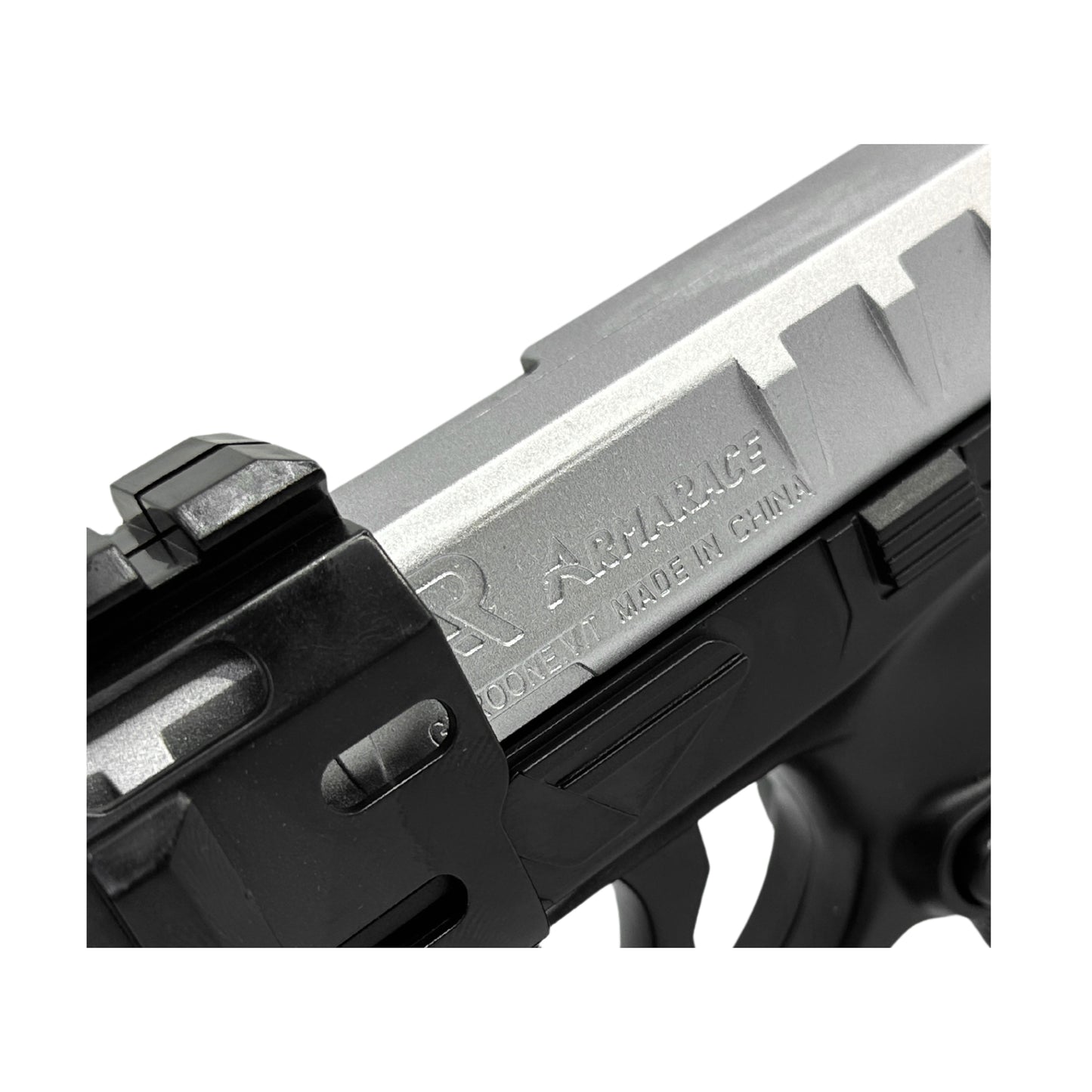 Silver APX Beretta Manual Pistol - Gel Blaster